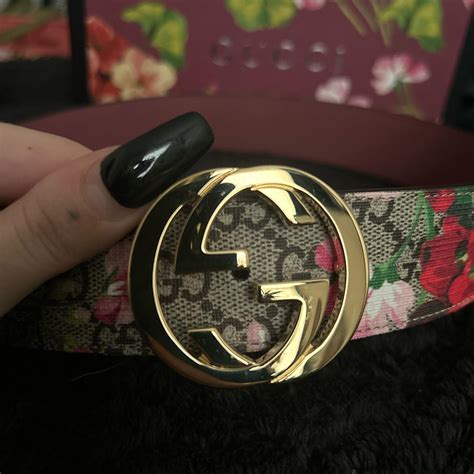 gucci bloom belt cheap|Shop Used Gucci Belts .